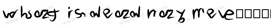 what is dead may nev字体转换